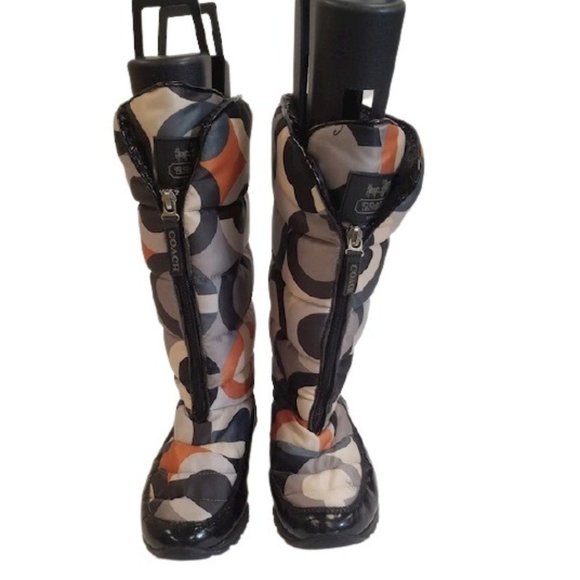 *SOLD* COACH Jolt Signature Puffer Rain/Snow Boot